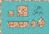 3172 - (Micro) Orange Ditsy Daisies